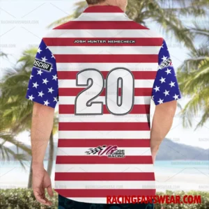 Independence Day Josh Hunter Nemecheck Nascar Racing Baseball Jersey Button Hawaiian Shirts Short Pants 3 Nascar store - Loyal fans of Josh Hunter Nemecheck's Unisex Hawaiian Shirt,Unisex Button Shirt,Unisex Baseball Jerseys,Unisex Short Pants,Kid Hawaiian Shirt,Kid Button Shirt,Kid Short Pants,Kid Baseball Jerseys,Youth Baseball Jerseys:vintage nascar racing suit,uniform,apparel,shirts,merch,hoodie,jackets,shorts,sweatshirt,outfits,clothes