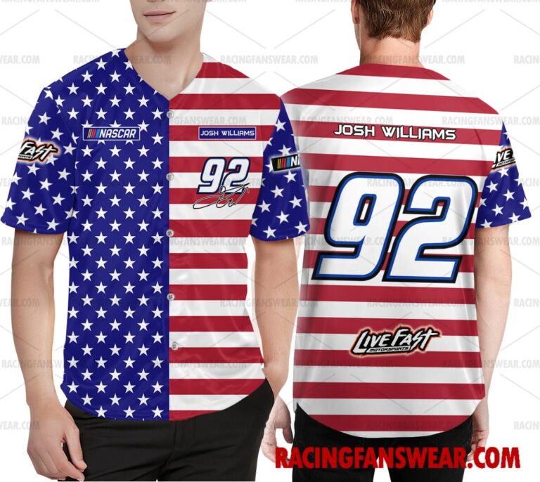 Nascar store - Loyal fans of Josh Williams's Unisex Baseball Jerseys,Unisex Short Pants,Unisex Hawaiian Shirt,Unisex Button Shirt,Kid Short Pants,Kid Baseball Jerseys,Youth Baseball Jerseys,Kid Hawaiian Shirt,Kid Button Shirt:vintage nascar racing suit,uniform,apparel,shirts,merch,hoodie,jackets,shorts,sweatshirt,outfits,clothes