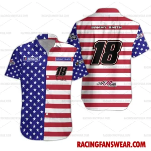Independence Day Sammy Smith Nascar Racing Baseball Jersey Button Hawaiian Shirts Short Pants 4 Nascar store - Loyal fans of Sammy Smith's Unisex Hawaiian Shirt,Unisex Button Shirt,Unisex Baseball Jerseys,Unisex Short Pants,Kid Hawaiian Shirt,Kid Button Shirt,Kid Short Pants,Kid Baseball Jerseys,Youth Baseball Jerseys:vintage nascar racing suit,uniform,apparel,shirts,merch,hoodie,jackets,shorts,sweatshirt,outfits,clothes