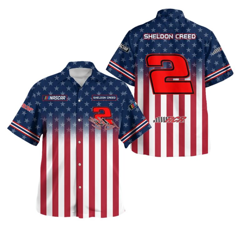 Nascar store - Loyal fans of Sheldon Creed's Unisex Baseball Jerseys,Unisex Short Pants,Unisex Hawaiian Shirt,Unisex Button Shirt,Kid Short Pants,Kid Baseball Jerseys,Youth Baseball Jerseys,Kid Hawaiian Shirt,Kid Button Shirt:vintage nascar racing suit,uniform,apparel,shirts,merch,hoodie,jackets,shorts,sweatshirt,outfits,clothes