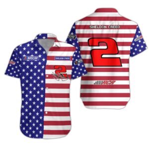 Independence Day Sheldon Creed Nascar Racing Baseball Jersey Button Hawaiian Shirts Short Pants 4 Nascar store - Loyal fans of Sheldon Creed's Unisex Hawaiian Shirt,Unisex Button Shirt,Unisex Baseball Jerseys,Unisex Short Pants,Kid Hawaiian Shirt,Kid Button Shirt,Kid Short Pants,Kid Baseball Jerseys,Youth Baseball Jerseys:vintage nascar racing suit,uniform,apparel,shirts,merch,hoodie,jackets,shorts,sweatshirt,outfits,clothes