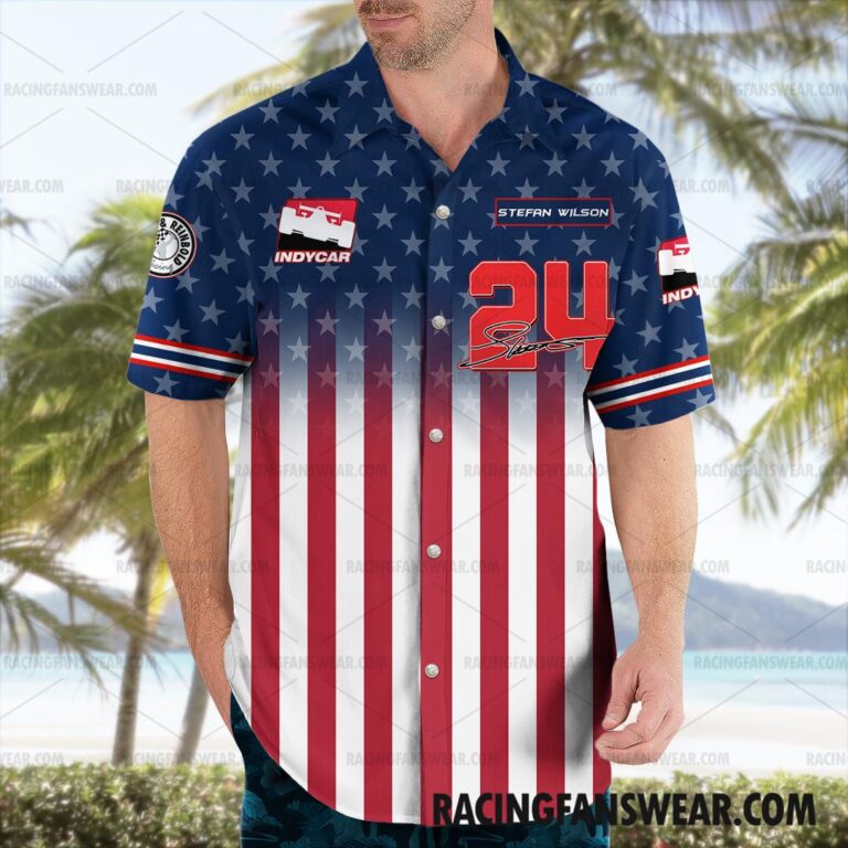 IndyCar store - Loyal fans of Stefan Wilson's Unisex Baseball Jerseys,Unisex Short Pants,Unisex Hawaiian Shirt,Unisex Button Shirt,Kid Short Pants,Kid Baseball Jerseys,Youth Baseball Jerseys,Kid Hawaiian Shirt,Kid Button Shirt:Vintage indycar racing suit,uniform,apparel,shirts,merch,hoodie,jackets,shorts,sweatshirt,outfits,clothes