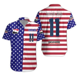 Independence Day Takuma Sato IndyCar Racing Baseball Jersey Button Hawaiian Shirts Short Pants 10 IndyCar store - Loyal fans of Takuma Sato's Unisex Baseball Jerseys,Unisex Short Pants,Unisex Hawaiian Shirt,Unisex Button Shirt,Kid Short Pants,Kid Baseball Jerseys,Youth Baseball Jerseys,Kid Hawaiian Shirt,Kid Button Shirt:Vintage indycar racing suit,uniform,apparel,shirts,merch,hoodie,jackets,shorts,sweatshirt,outfits,clothes