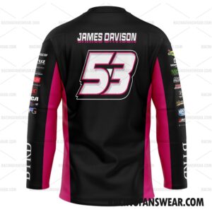 James Davison Nascar Racing 2021 Uniform Apparel Clothes Baseball Jersey Hockey Jersey 4 Nascar store - Loyal fans of James Davison's Unisex Baseball Jerseys,Kid Baseball Jerseys,Youth Baseball Jerseys,Men's Hockey Jerseys,WoMen's Hockey Jerseys,Youth's Hockey Jerseys:vintage nascar racing suit,uniform,apparel,shirts,merch,hoodie,jackets,shorts,sweatshirt,outfits,clothes