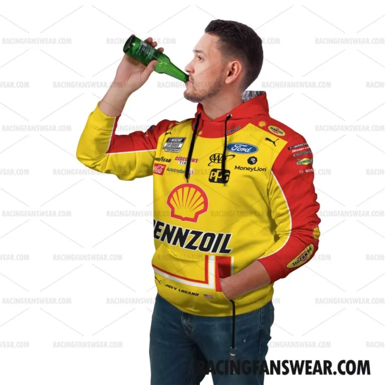 Nascar store - Loyal fans of Joey Logano's Combo Unisex Pop Top Hoodie + Unisex Long Pants,Unisex Pop Top Hoodie,Unisex Long Pants:vintage nascar racing suit,uniform,apparel,shirts,merch,hoodie,jackets,shorts,sweatshirt,outfits,clothes