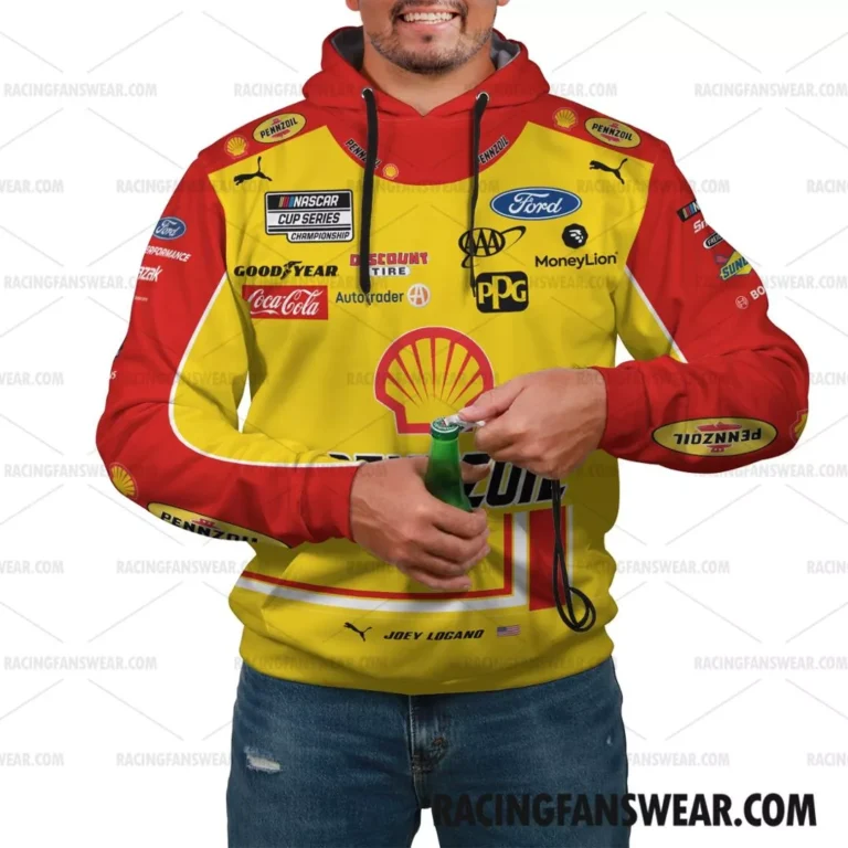 Nascar store - Loyal fans of Joey Logano's Combo Unisex Pop Top Hoodie + Unisex Long Pants,Unisex Pop Top Hoodie,Unisex Long Pants:vintage nascar racing suit,uniform,apparel,shirts,merch,hoodie,jackets,shorts,sweatshirt,outfits,clothes