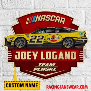 Nascar store - Loyal fans of Joey Logano's Cut Metal Signs:vintage nascar racing suit,uniform,apparel,shirts,merch,hoodie,jackets,shorts,sweatshirt,outfits,clothes