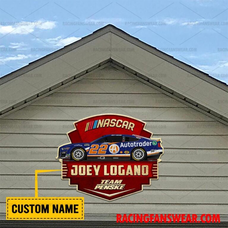 Nascar store - Loyal fans of Joey Logano's Cut Metal Signs:vintage nascar racing suit,uniform,apparel,shirts,merch,hoodie,jackets,shorts,sweatshirt,outfits,clothes