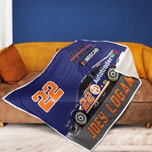 Joey Logano Nascar Team Penske Racing Carpet Living Room Area Rugs Doormats Blanket Flag Home 6 Nascar store - Loyal fans of Joey Logano's Rug,Doormat,Blanket Microfiber Fleece,Blanket Premium Sherpa,House Flag:vintage nascar racing suit,uniform,apparel,shirts,merch,hoodie,jackets,shorts,sweatshirt,outfits,clothes
