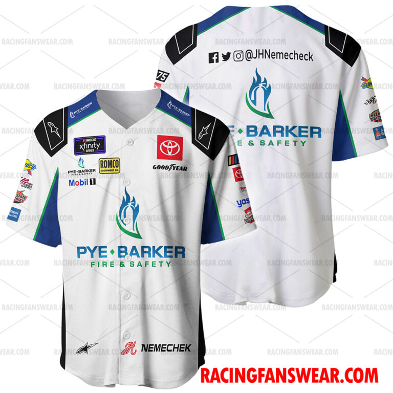 Nascar store - Loyal fans of John Hunter Nemechek's Unisex Baseball Jerseys,Kid Baseball Jerseys,Youth Baseball Jerseys,Men's Hockey Jerseys,WoMen's Hockey Jerseys,Youth's Hockey Jerseys:vintage nascar racing suit,uniform,apparel,shirts,merch,hoodie,jackets,shorts,sweatshirt,outfits,clothes