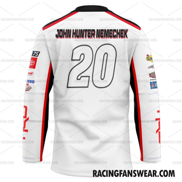 Nascar store - Loyal fans of John Hunter Nemechek's Unisex Baseball Jerseys,Kid Baseball Jerseys,Youth Baseball Jerseys,Men's Hockey Jerseys,WoMen's Hockey Jerseys,Youth's Hockey Jerseys:vintage nascar racing suit,uniform,apparel,shirts,merch,hoodie,jackets,shorts,sweatshirt,outfits,clothes