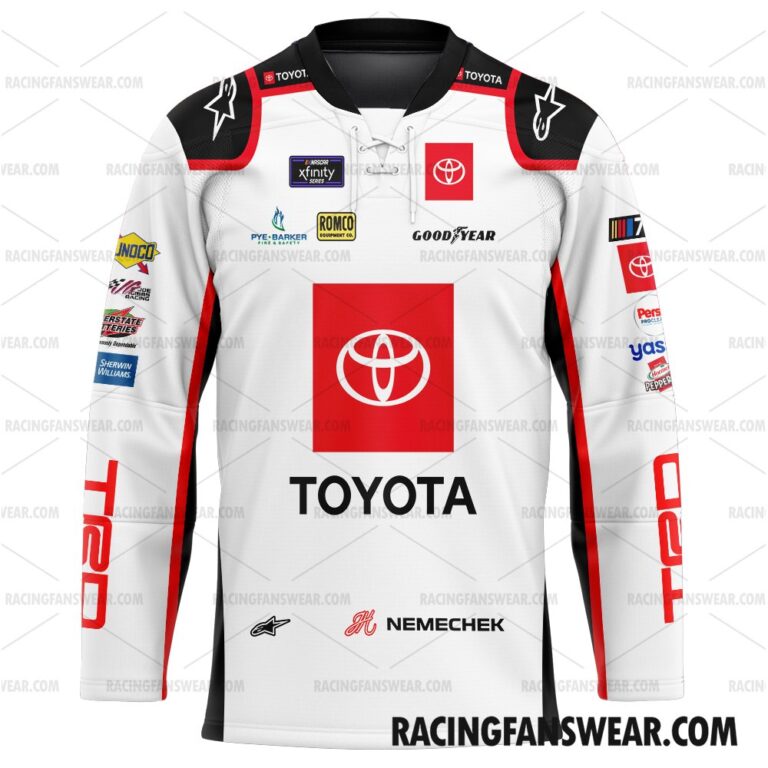 Nascar store - Loyal fans of John Hunter Nemechek's Unisex Baseball Jerseys,Kid Baseball Jerseys,Youth Baseball Jerseys,Men's Hockey Jerseys,WoMen's Hockey Jerseys,Youth's Hockey Jerseys:vintage nascar racing suit,uniform,apparel,shirts,merch,hoodie,jackets,shorts,sweatshirt,outfits,clothes