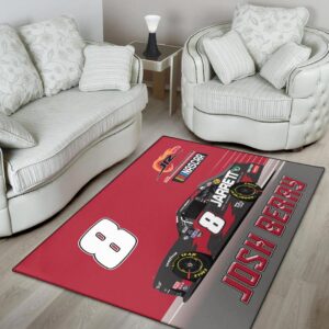 Josh Berry Nascar JR Motorsports Racing Carpet Living Room Area Rugs Doormats Blanket Flag Home 2 Nascar store - Loyal fans of Josh Berry's Rug,Doormat,Blanket Microfiber Fleece,Blanket Premium Sherpa,House Flag:vintage nascar racing suit,uniform,apparel,shirts,merch,hoodie,jackets,shorts,sweatshirt,outfits,clothes