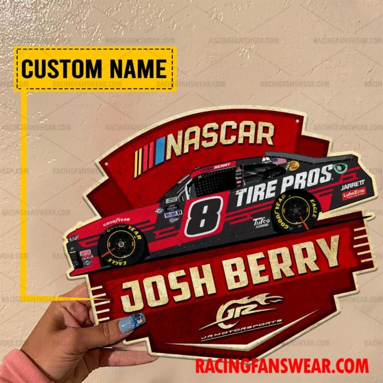 Nascar store - Loyal fans of Josh Berry's Cut Metal Signs:vintage nascar racing suit,uniform,apparel,shirts,merch,hoodie,jackets,shorts,sweatshirt,outfits,clothes