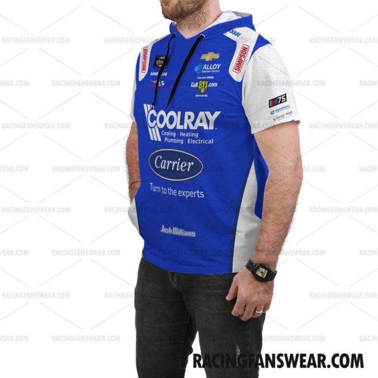 Nascar store - Loyal fans of Josh Williams's Unisex Sleeveless Hoodie,Unisex Hooded T-Shirt,Kid Sleeveless Hoodie,Kid Hooded T-Shirts:vintage nascar racing suit,uniform,apparel,shirts,merch,hoodie,jackets,shorts,sweatshirt,outfits,clothes