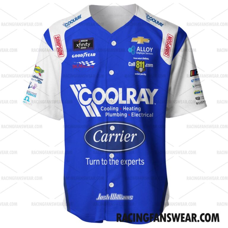 Nascar store - Loyal fans of Josh Williams's Unisex Baseball Jerseys,Kid Baseball Jerseys,Youth Baseball Jerseys,Men's Hockey Jerseys,WoMen's Hockey Jerseys,Youth's Hockey Jerseys:vintage nascar racing suit,uniform,apparel,shirts,merch,hoodie,jackets,shorts,sweatshirt,outfits,clothes