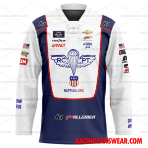Justin Allgaier Nascar Racing 2023 Uniform Apparel Clothes Baseball Jersey Hockey Jersey 3 Nascar store - Loyal fans of Justin Allgaier's Unisex Baseball Jerseys,Kid Baseball Jerseys,Youth Baseball Jerseys,Men's Hockey Jerseys,WoMen's Hockey Jerseys,Youth's Hockey Jerseys:vintage nascar racing suit,uniform,apparel,shirts,merch,hoodie,jackets,shorts,sweatshirt,outfits,clothes