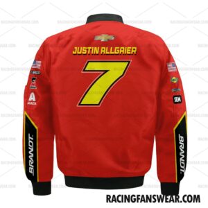 Justin Allgaier Nascar Racing 2023 Uniform Apparel Clothes Bomber Thick Coat Sleeveless Hoodie Hooded T-Shirt 1 Nascar store - Loyal fans of Justin Allgaier's Bomber Jacket,Unisex Thick Coat,Unisex Sleeveless Hoodie,Unisex Hooded T-Shirt,Kid Sleeveless Hoodie,Kid Hooded T-Shirts,Kid Thick Coat:vintage nascar racing suit,uniform,apparel,shirts,merch,hoodie,jackets,shorts,sweatshirt,outfits,clothes