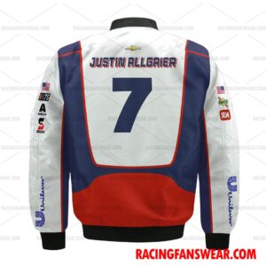 Justin Allgaier Nascar Racing 2023 Uniform Apparel Clothes Bomber Thick Coat Sleeveless Hoodie Hooded T-Shirt 1 Nascar store - Loyal fans of Justin Allgaier's Bomber Jacket,Unisex Thick Coat,Unisex Sleeveless Hoodie,Unisex Hooded T-Shirt,Kid Sleeveless Hoodie,Kid Hooded T-Shirts,Kid Thick Coat:vintage nascar racing suit,uniform,apparel,shirts,merch,hoodie,jackets,shorts,sweatshirt,outfits,clothes