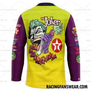 Kenny Irwin Nascar 1998 Joker Film Racing Uniform Clothes Adult Kid Hockey Jersey 1 Nascar store - Loyal fans of Kenny Irwin's Men's Hockey Jerseys,WoMen's Hockey Jerseys,Youth's Hockey Jerseys:vintage nascar racing suit,uniform,apparel,shirts,merch,hoodie,jackets,shorts,sweatshirt,outfits,clothes