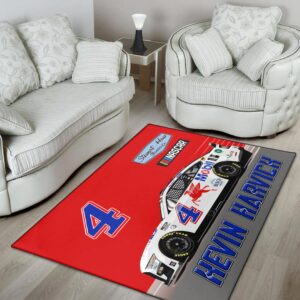 Kevin Harvick Nascar 2023 Stewart Haas Racing Carpet Living Room Area Rugs Doormats Blanket Flag Home 2 Nascar store - Loyal fans of Kevin Harvick's Rug,Doormat,Blanket Microfiber Fleece,Blanket Premium Sherpa,House Flag:vintage nascar racing suit,uniform,apparel,shirts,merch,hoodie,jackets,shorts,sweatshirt,outfits,clothes