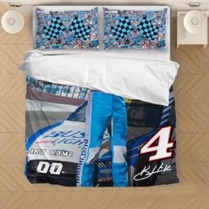 Kevin Harvick Nascar Racing Custom Name and Number Bedding Duvet Cover + 1|2 Pillow Cases 2 Nascar store - Loyal fans of Kevin Harvick's Bedding Duvet Cover + 1/2 Pillow Cases:vintage nascar racing suit,uniform,apparel,shirts,merch,hoodie,jackets,shorts,sweatshirt,outfits,clothes