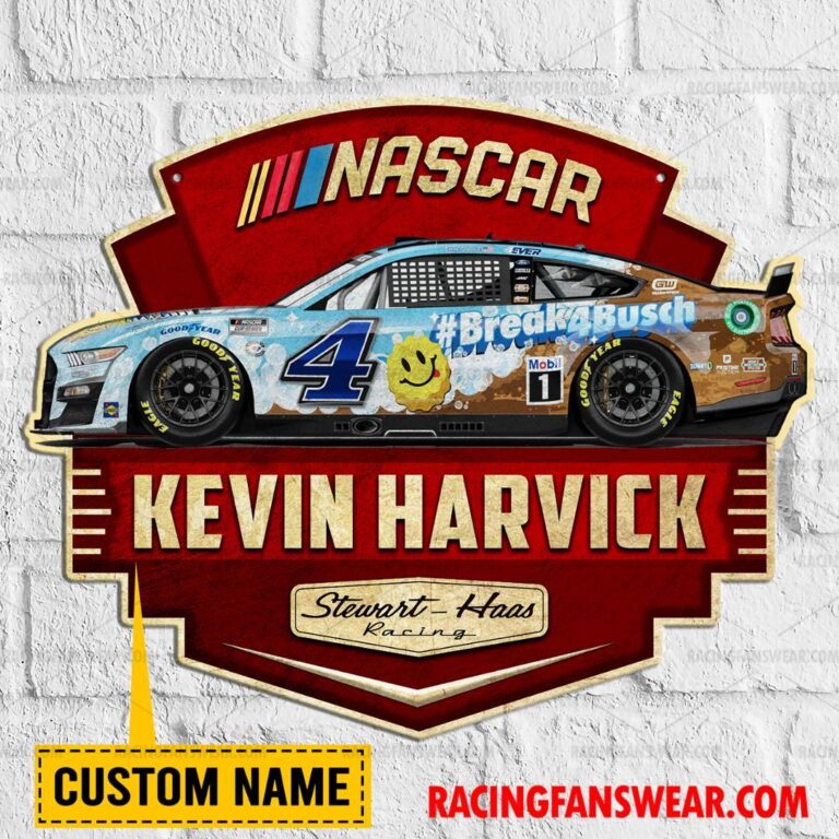 Nascar store - Loyal fans of Kevin Harvick's Cut Metal Signs:vintage nascar racing suit,uniform,apparel,shirts,merch,hoodie,jackets,shorts,sweatshirt,outfits,clothes