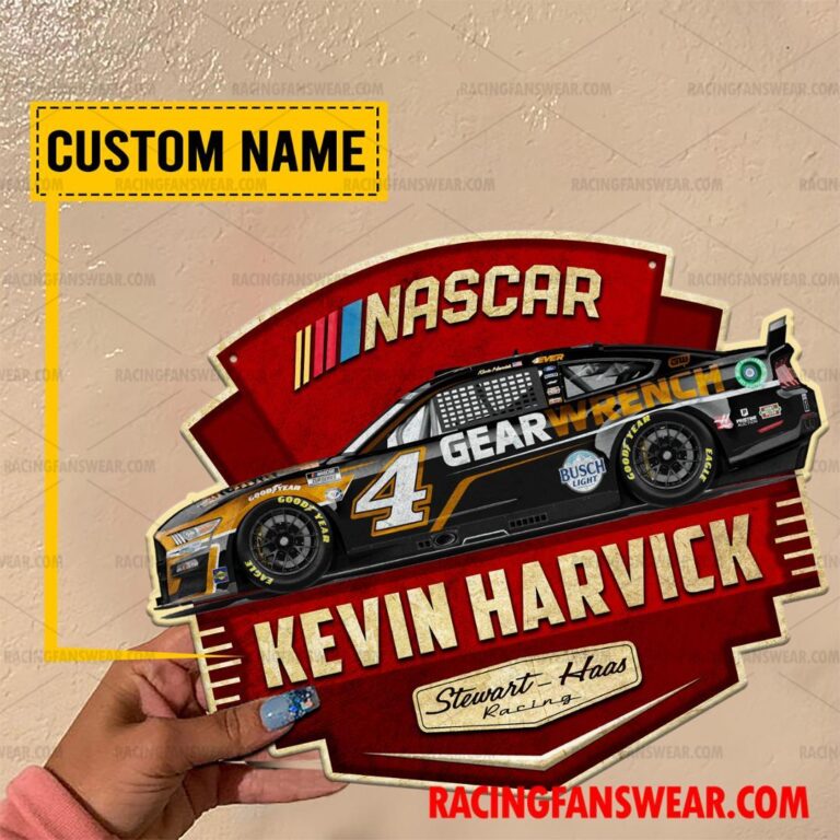 Nascar store - Loyal fans of Kevin Harvick's Cut Metal Signs:vintage nascar racing suit,uniform,apparel,shirts,merch,hoodie,jackets,shorts,sweatshirt,outfits,clothes