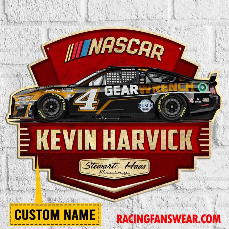 Nascar store - Loyal fans of Kevin Harvick's Cut Metal Signs:vintage nascar racing suit,uniform,apparel,shirts,merch,hoodie,jackets,shorts,sweatshirt,outfits,clothes