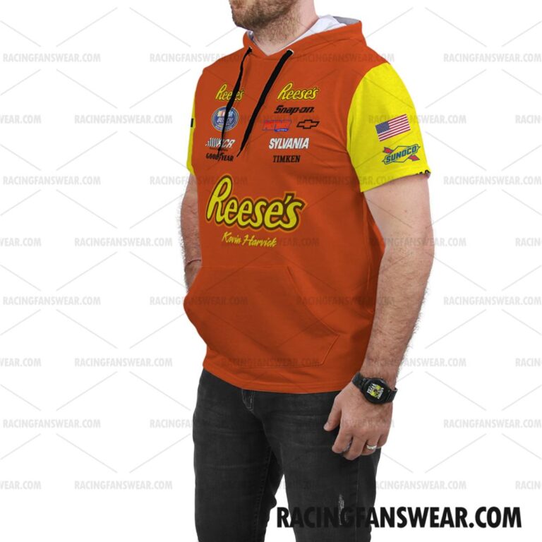 Nascar store - Loyal fans of Kevin Harvick's Unisex Sleeveless Hoodie,Unisex Hooded T-Shirt,Kid Sleeveless Hoodie,Kid Hooded T-Shirts:vintage nascar racing suit,uniform,apparel,shirts,merch,hoodie,jackets,shorts,sweatshirt,outfits,clothes