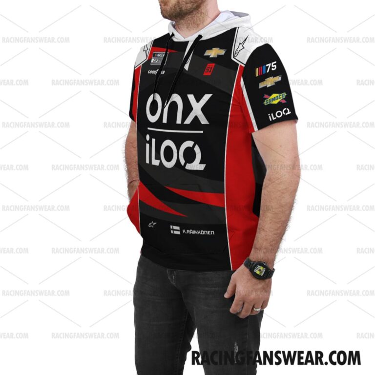 Nascar store - Loyal fans of Kimi Raikkonen's Unisex Sleeveless Hoodie,Unisex Hooded T-Shirt,Kid Sleeveless Hoodie,Kid Hooded T-Shirts:vintage nascar racing suit,uniform,apparel,shirts,merch,hoodie,jackets,shorts,sweatshirt,outfits,clothes