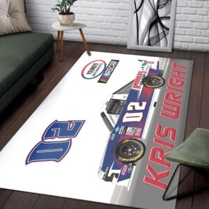 Kris Wright Nascar Racing 2023 Carpet Living Room Area Rugs Doormats Blanket Flag Home 1 Nascar store - Loyal fans of Kris Wright's Rug,Doormat,Blanket Microfiber Fleece,Blanket Premium Sherpa,House Flag:vintage nascar racing suit,uniform,apparel,shirts,merch,hoodie,jackets,shorts,sweatshirt,outfits,clothes