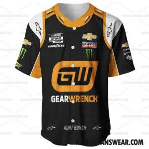 Nascar store - Loyal fans of Kurt Busch's Unisex Baseball Jerseys,Kid Baseball Jerseys,Youth Baseball Jerseys:vintage nascar racing suit,uniform,apparel,shirts,merch,hoodie,jackets,shorts,sweatshirt,outfits,clothes