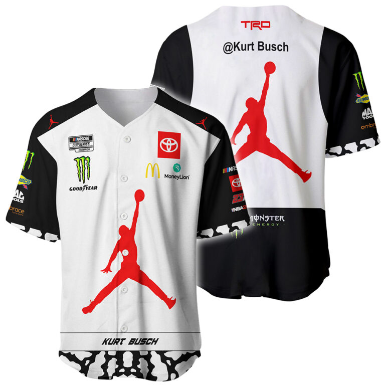 Nascar store - Loyal fans of Kurt Busch's Unisex Baseball Jerseys,Kid Baseball Jerseys,Youth Baseball Jerseys:vintage nascar racing suit,uniform,apparel,shirts,merch,hoodie,jackets,shorts,sweatshirt,outfits,clothes