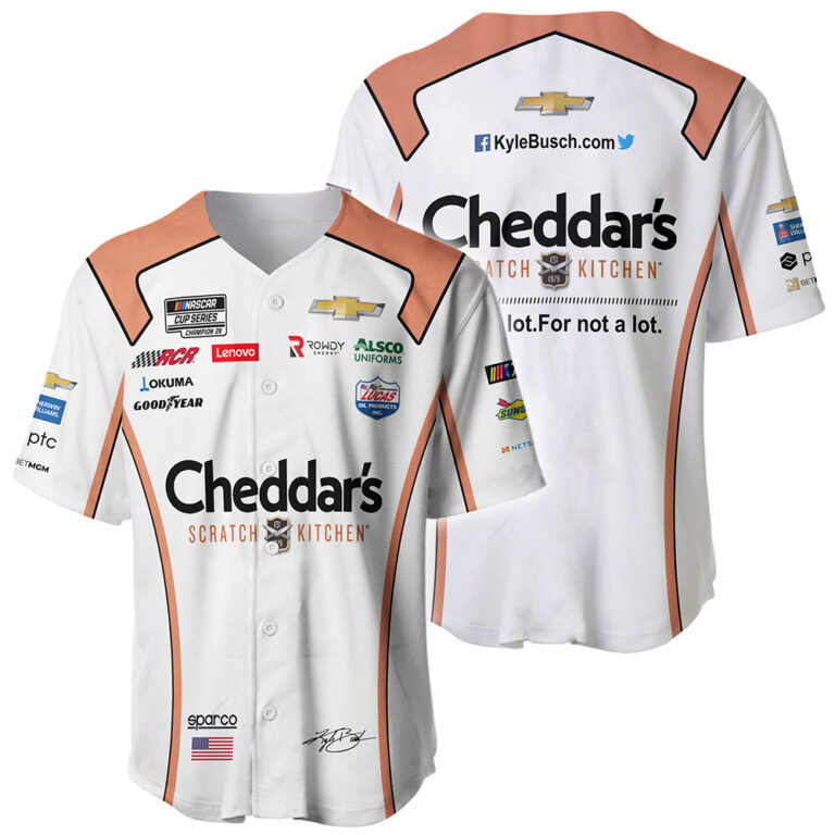 Nascar store - Loyal fans of Kyle Busch's Unisex Baseball Jerseys,Kid Baseball Jerseys,Youth Baseball Jerseys:vintage nascar racing suit,uniform,apparel,shirts,merch,hoodie,jackets,shorts,sweatshirt,outfits,clothes