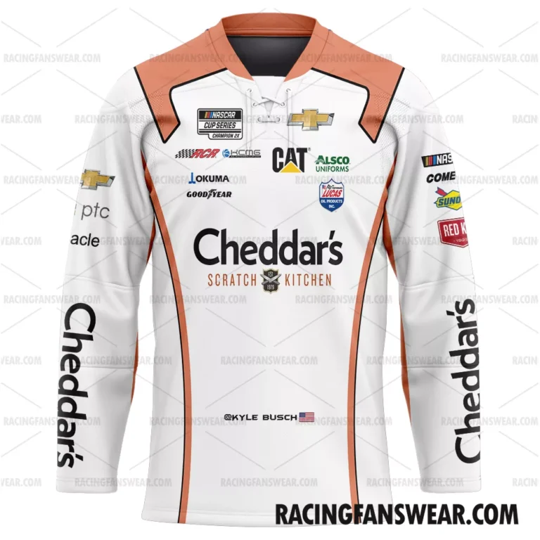 Nascar store - Loyal fans of Kyle Busch's Men's Hockey Jerseys,WoMen's Hockey Jerseys,Youth's Hockey Jerseys:vintage nascar racing suit,uniform,apparel,shirts,merch,hoodie,jackets,shorts,sweatshirt,outfits,clothes