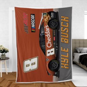 Kyle Busch Nascar 2023 RCR Cheddar's Racing Carpet Living Room Area Rugs Doormats Blanket Flag Home 9 Nascar store - Loyal fans of Kyle Busch's Rug,Doormat,Blanket Microfiber Fleece,Blanket Premium Sherpa,House Flag:vintage nascar racing suit,uniform,apparel,shirts,merch,hoodie,jackets,shorts,sweatshirt,outfits,clothes