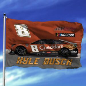 Kyle Busch Nascar 2023 RCR Cheddar's Racing Carpet Living Room Area Rugs Doormats Blanket Flag Home 11 Nascar store - Loyal fans of Kyle Busch's Rug,Doormat,Blanket Microfiber Fleece,Blanket Premium Sherpa,House Flag:vintage nascar racing suit,uniform,apparel,shirts,merch,hoodie,jackets,shorts,sweatshirt,outfits,clothes