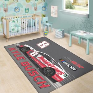 Kyle Busch Nascar Racing 2023 Carpet Living Room Area Rugs Doormats Blanket Flag Home 4 Nascar store - Loyal fans of Kyle Busch's Rug,Doormat,Blanket Microfiber Fleece,Blanket Premium Sherpa,House Flag:vintage nascar racing suit,uniform,apparel,shirts,merch,hoodie,jackets,shorts,sweatshirt,outfits,clothes