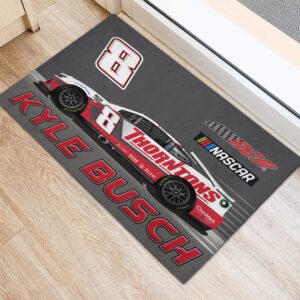 Kyle Busch Nascar Racing 2023 Carpet Living Room Area Rugs Doormats Blanket Flag Home 5 Nascar store - Loyal fans of Kyle Busch's Rug,Doormat,Blanket Microfiber Fleece,Blanket Premium Sherpa,House Flag:vintage nascar racing suit,uniform,apparel,shirts,merch,hoodie,jackets,shorts,sweatshirt,outfits,clothes