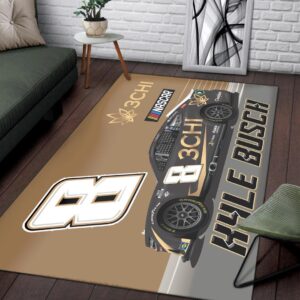 Kyle Busch Nascar Racing Carpet Living Room Area Rugs Doormats Blanket Home 1 Nascar store - Loyal fans of Kyle Busch's Rug,Doormat,Blanket Microfiber Fleece,Blanket Premium Sherpa:vintage nascar racing suit,uniform,apparel,shirts,merch,hoodie,jackets,shorts,sweatshirt,outfits,clothes
