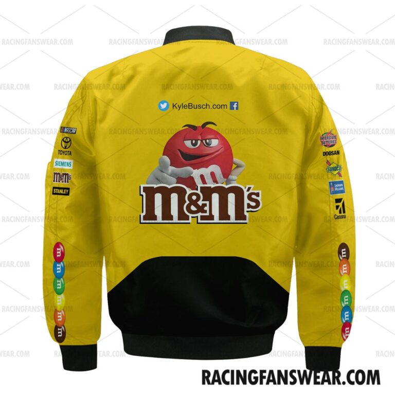 Nascar store - Loyal fans of Kyle Busch's Bomber Jacket,Unisex Thick Coat,Kid Thick Coat:vintage nascar racing suit,uniform,apparel,shirts,merch,hoodie,jackets,shorts,sweatshirt,outfits,clothes