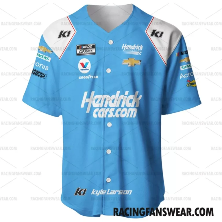 Nascar store - Loyal fans of Kyle Larson's Unisex Baseball Jerseys,Kid Baseball Jerseys,Youth Baseball Jerseys:vintage nascar racing suit,uniform,apparel,shirts,merch,hoodie,jackets,shorts,sweatshirt,outfits,clothes