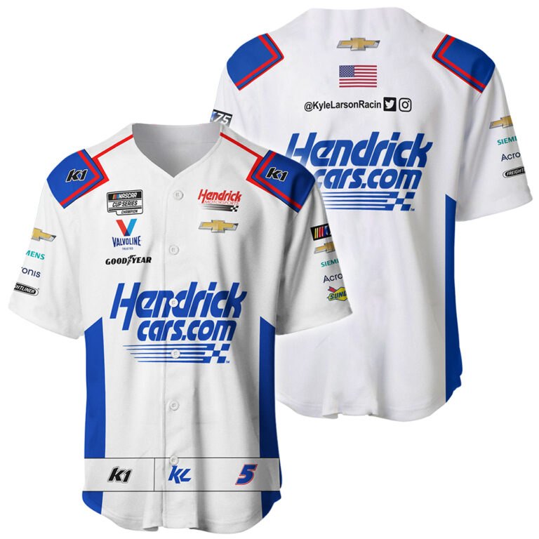 Nascar store - Loyal fans of Kyle Larson's Unisex Baseball Jerseys,Kid Baseball Jerseys,Youth Baseball Jerseys:vintage nascar racing suit,uniform,apparel,shirts,merch,hoodie,jackets,shorts,sweatshirt,outfits,clothes