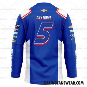 Kyle Larson Nascar Racing 2023 Customize Name and Number Clothes Baseball Jersey Hockey Jersey 4 Nascar store - Loyal fans of Kyle Larson's Unisex Baseball Jerseys,Kid Baseball Jerseys,Youth Baseball Jerseys,Men's Hockey Jerseys,WoMen's Hockey Jerseys,Youth's Hockey Jerseys:vintage nascar racing suit,uniform,apparel,shirts,merch,hoodie,jackets,shorts,sweatshirt,outfits,clothes