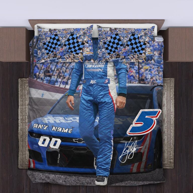 Nascar store - Loyal fans of Kyle Larson's Bedding Duvet Cover + 1/2 Pillow Cases:vintage nascar racing suit,uniform,apparel,shirts,merch,hoodie,jackets,shorts,sweatshirt,outfits,clothes