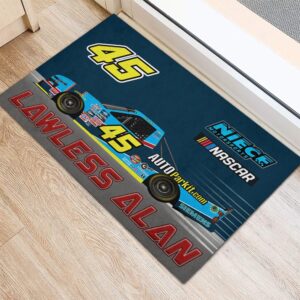 Lawless Alan Nascar Racing 2023 Carpet Living Room Area Rugs Doormats Blanket Flag Home 5 Nascar store - Loyal fans of Lawless Alan's Rug,Doormat,Blanket Microfiber Fleece,Blanket Premium Sherpa,House Flag:vintage nascar racing suit,uniform,apparel,shirts,merch,hoodie,jackets,shorts,sweatshirt,outfits,clothes