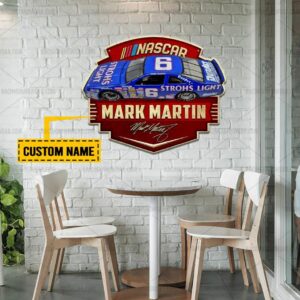 Nascar store - Loyal fans of Mark Martin's Cut Metal Signs:vintage nascar racing suit,uniform,apparel,shirts,merch,hoodie,jackets,shorts,sweatshirt,outfits,clothes