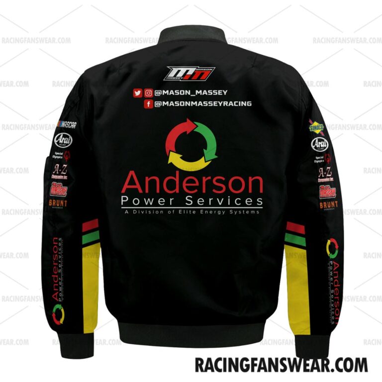 Nascar store - Loyal fans of Mason Massey's Bomber Jacket,Unisex Thick Coat,Kid Thick Coat:vintage nascar racing suit,uniform,apparel,shirts,merch,hoodie,jackets,shorts,sweatshirt,outfits,clothes