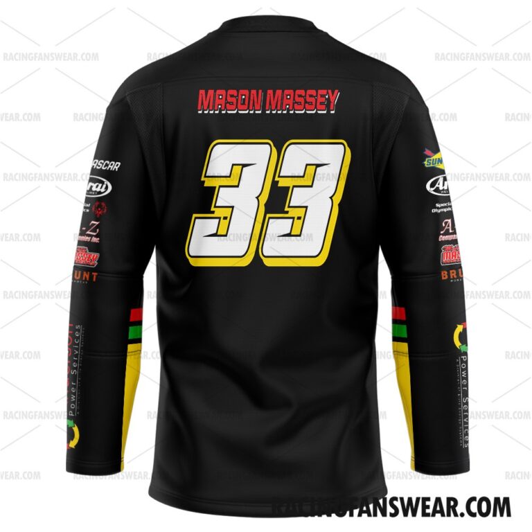 Nascar store - Loyal fans of Mason Massey's Unisex Baseball Jerseys,Kid Baseball Jerseys,Youth Baseball Jerseys,Men's Hockey Jerseys,WoMen's Hockey Jerseys,Youth's Hockey Jerseys:vintage nascar racing suit,uniform,apparel,shirts,merch,hoodie,jackets,shorts,sweatshirt,outfits,clothes